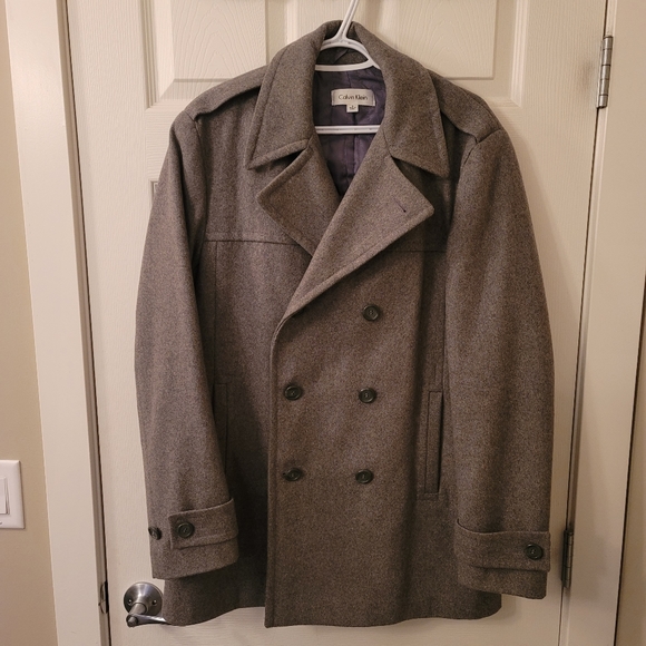 Calvin Klein Men's Classic Peacoat - Picture 2 of 4